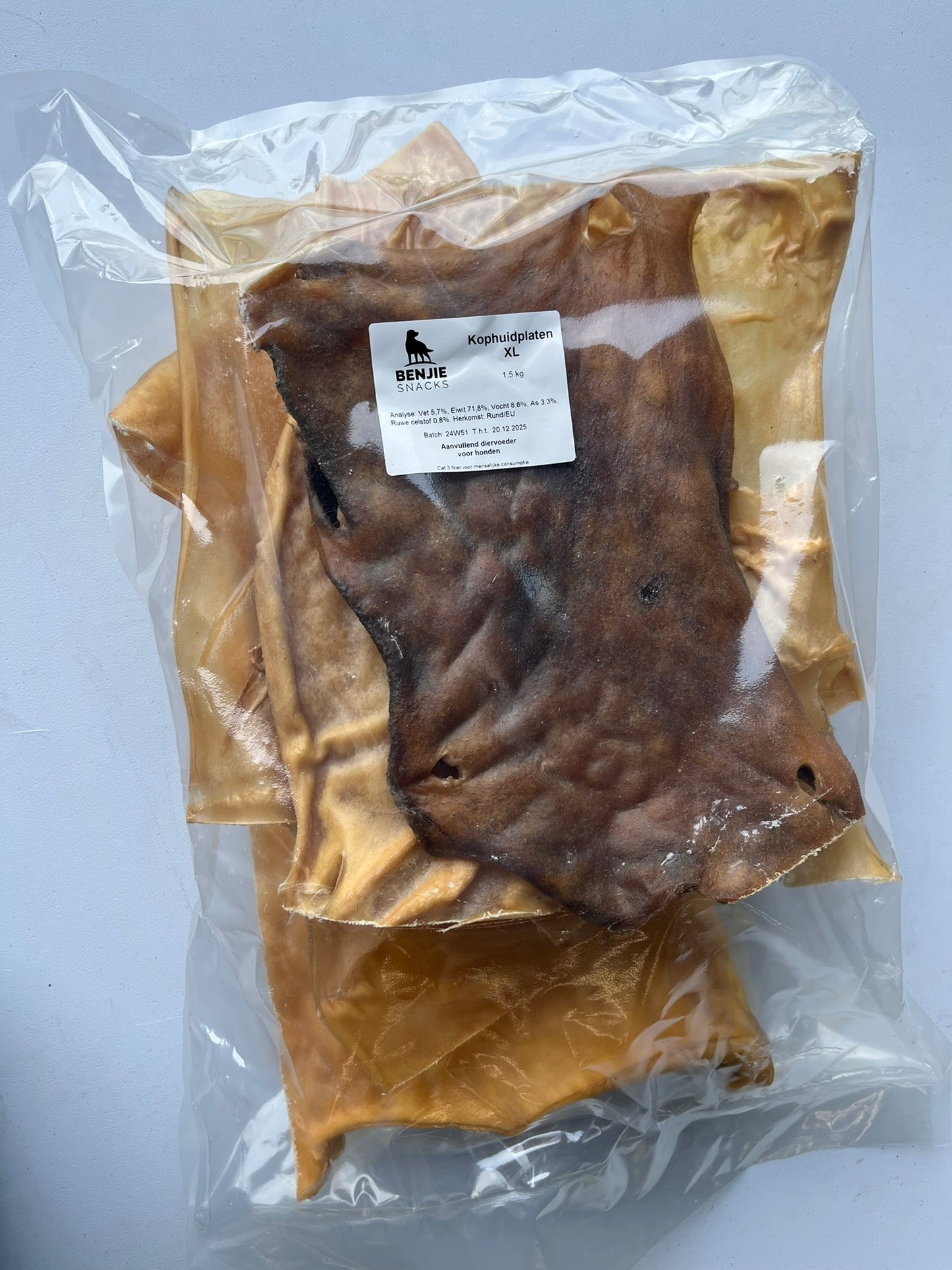 Benjie kophuidplaten XL