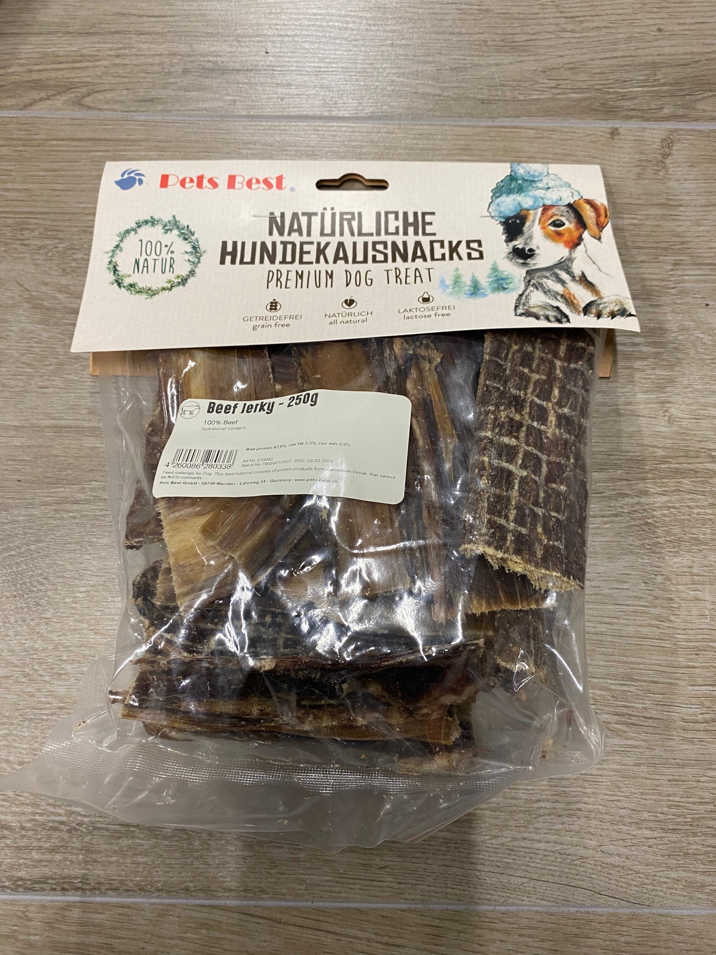 Pets Best beef jerky