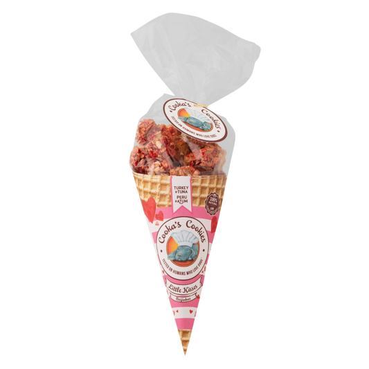 Roze kusjes - Kalkoen & Tonijn Hondensnacks