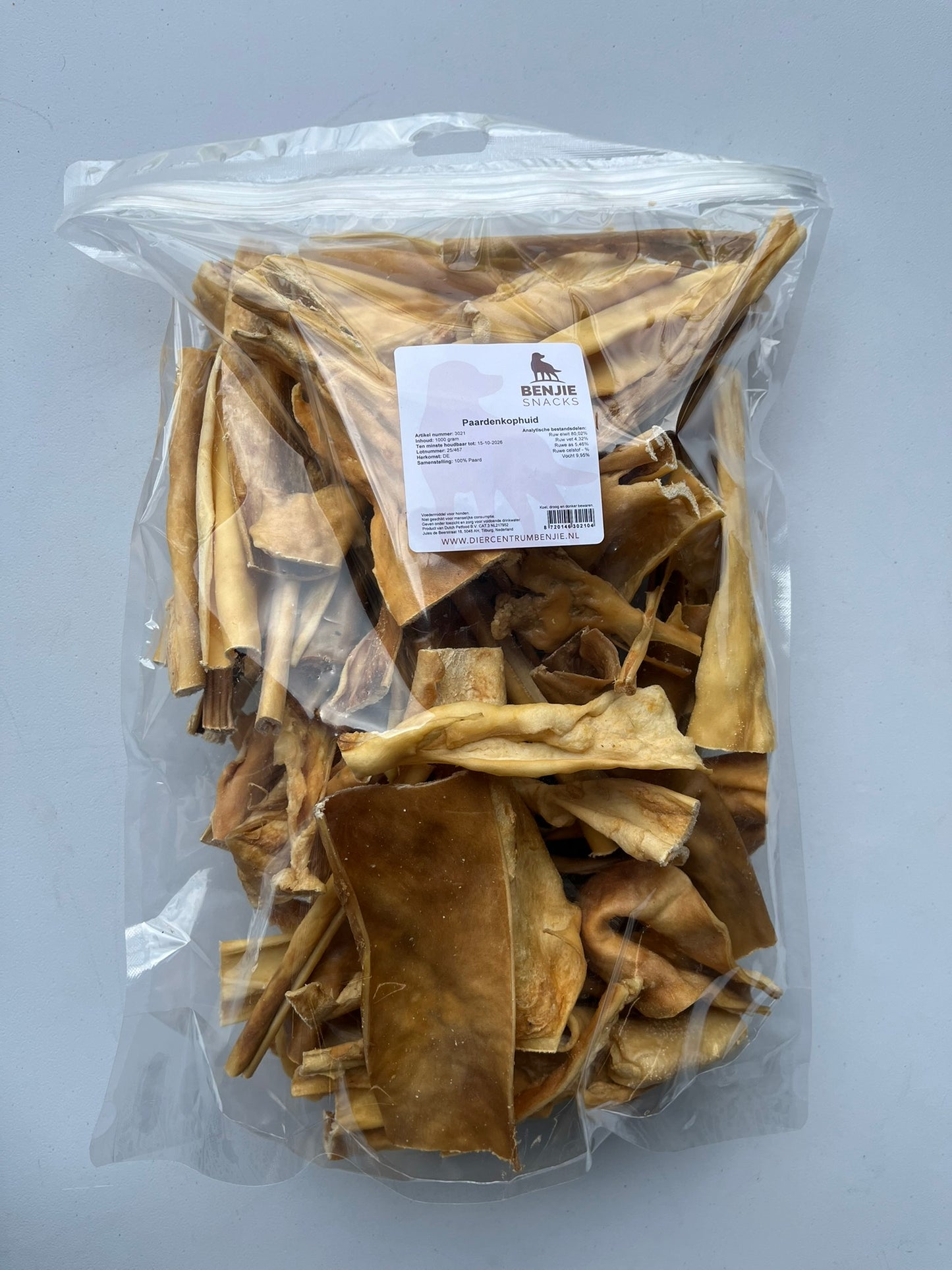 Benjie paardenkophuid