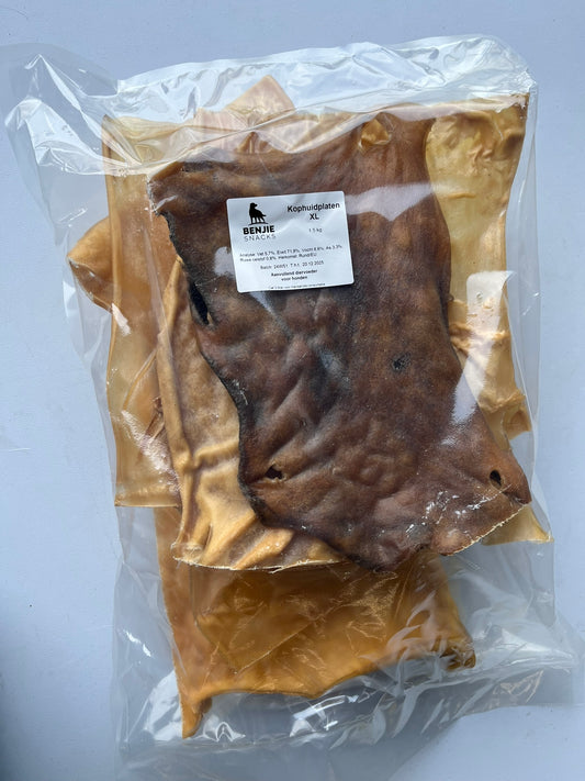 Benjie kophuidplaten XL