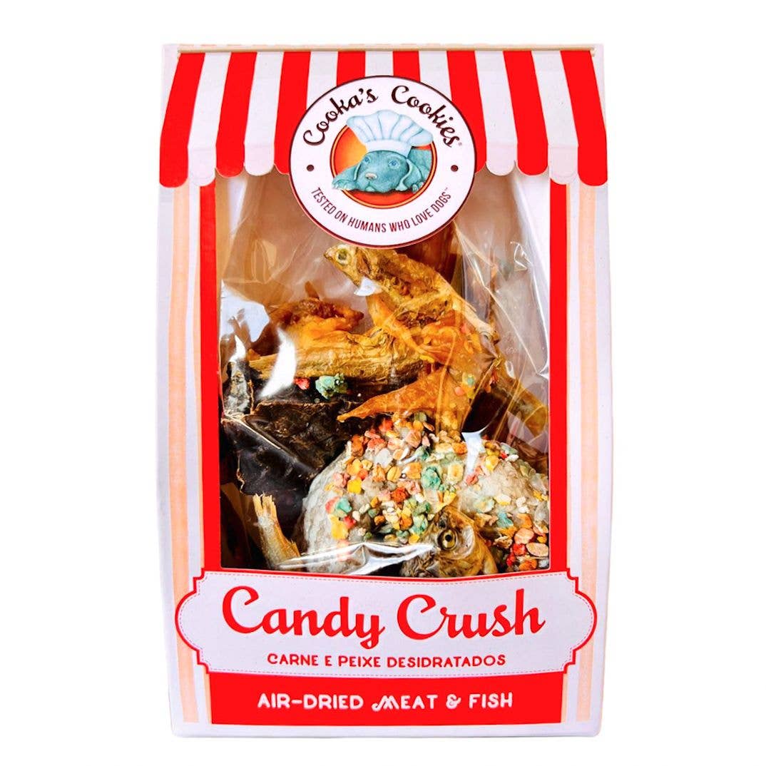 Candy Crush Pack - Gedroogd vlees en vis met dogfetti